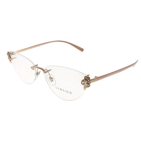 versace prescription glasses for women|versace rimless eyeglass frames.